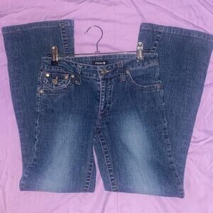 Seduction collection jeans with purple